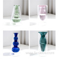 Custom Creative Colored Glass Double Wall Vases